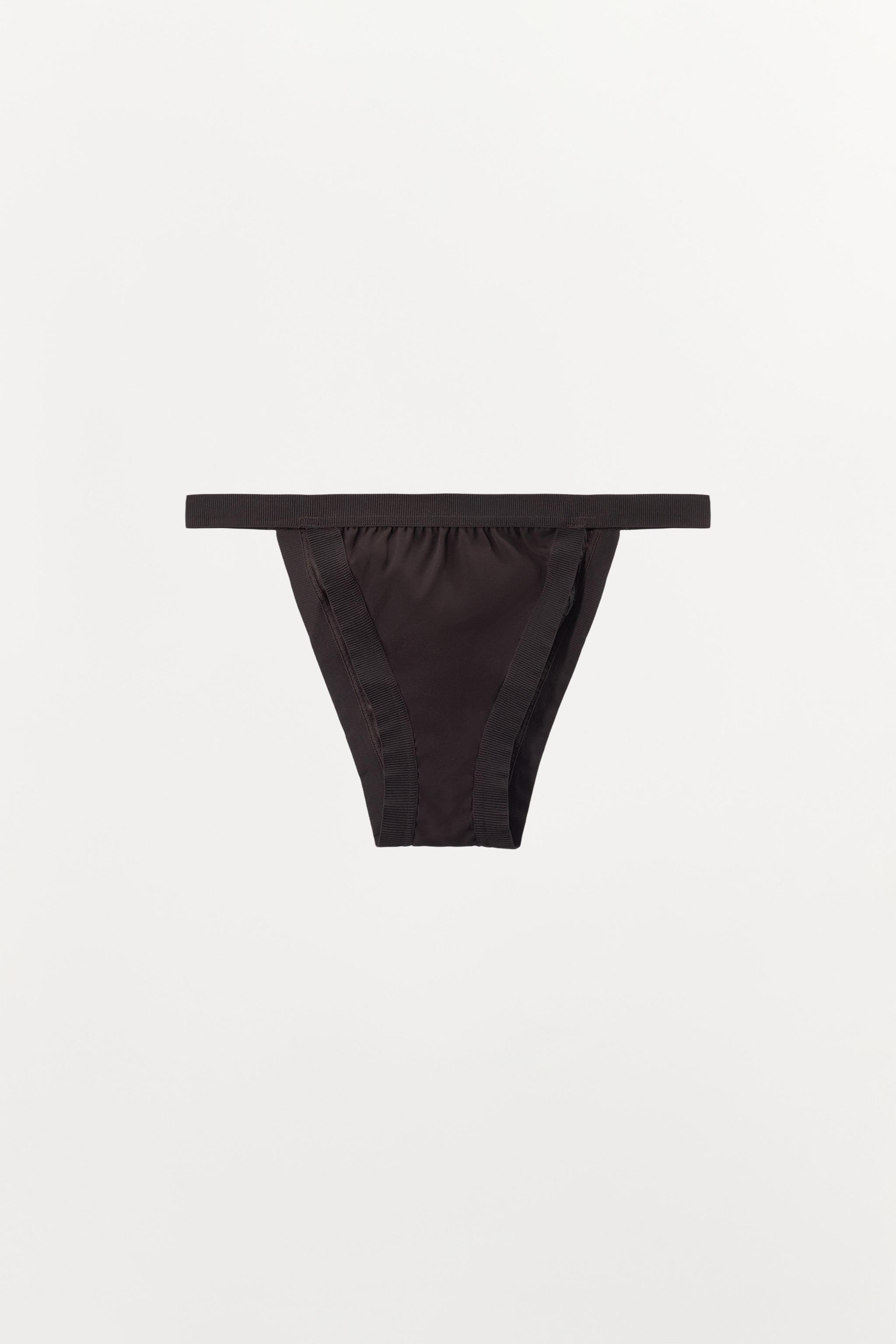 CULOTTE EN MÉLANGE DE SOIE ÉLASTIQUES